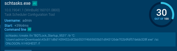 BQTLock’s Scheduler task